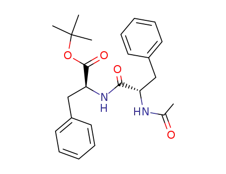 Molecular Structure of 128992-42-7 (N-Acetylphenylalanylphenylalanine tert-butyl ester)