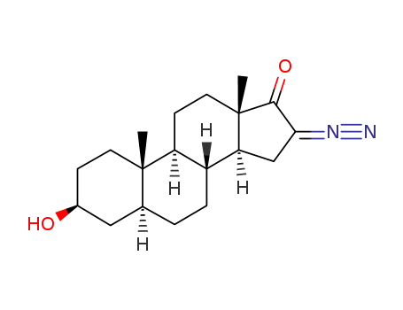 (3S,5S,8R,9S,10S,13S,14S)-16-Diazo-3-hydroxy-10,13-dimethyl-hexadecahydro-cyclopenta[a]phenanthren-17-one