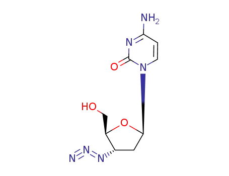 Molecular Structure of 84472-89-9 (3'-AZIDO-2'-DEOXY-D-CYTIDINE)