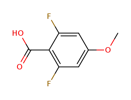 Molecular Structure of 123843-65-2 (2,6-DIFLUORO-4-METHOXYBENZOIC ACID)