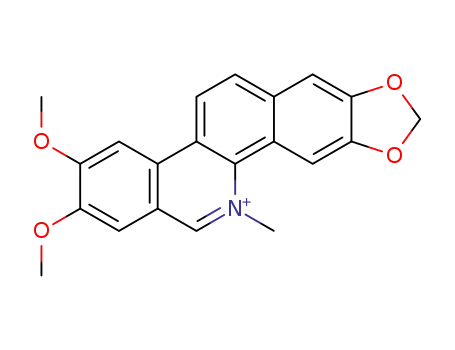 Molecular Structure of 6872-57-7 (NITIDINE)