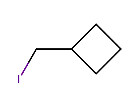 Molecular Structure of 16408-62-1 ((IODOMETHYL)CYCLOBUTANE)