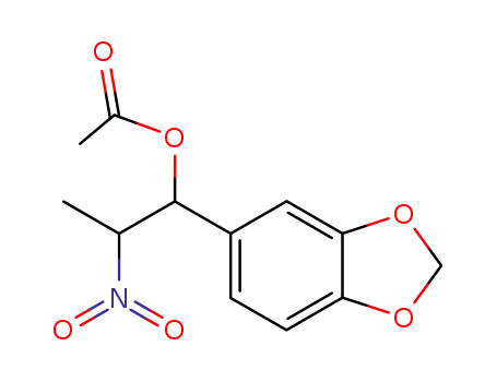 acetic acid-(1-benzo[1,3]dioxol-5-yl-2-nitro-propyl ester)