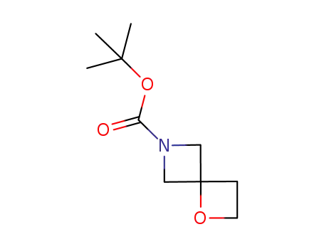 Molecular Structure of 1223573-41-8 (tert-butyl 1-oxa-6-azaspiro[3,3]heptane-6-carboxylate)