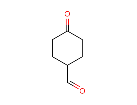 Molecular Structure of 96184-81-5 (4-OXO-CYCLOHEXANECARBOXALDEHYDE)