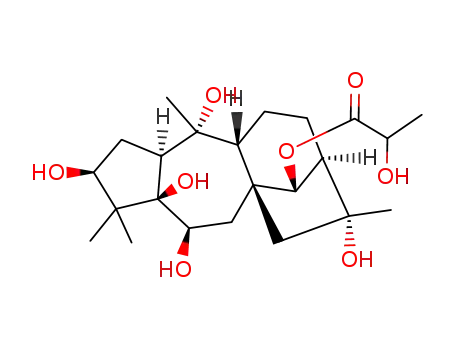 3,5,6,10,16-Pentahydroxygrayanotoxan-14-yl 2-hydroxypropanoate