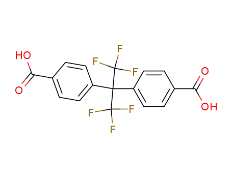 Molecular Structure of 1171-47-7 (2,2-BIS(4-CARBOXYPHENYL)HEXAFLUOROPROPANE)