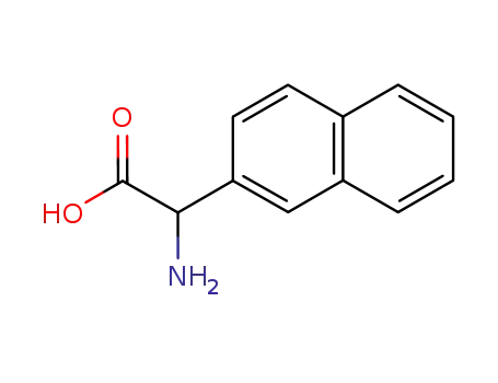 Molecular Structure of 33741-78-5 (AMINO-NAPHTHALEN-2-YL-ACETIC ACID)