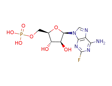 9H-Purin-6-amine, 2-fluoro-9-(5-O-phosphono-beta-D-arabinofuranosyl)-