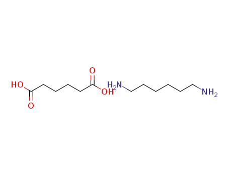 Molecular Structure of 75361-24-9 (Hexanedioic acid, polymer with 1,6-hexanediamine)