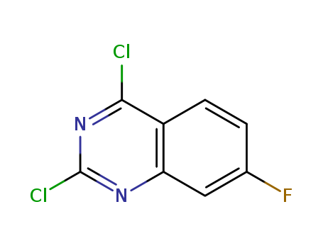 2，4-dichloro-7-fluoroquinazoline