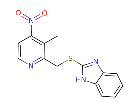 2-[[(4-Nitro-3-Methyl-2-Pyridinyl)-2-Methyl]Thio]-1H-Benzimidazole