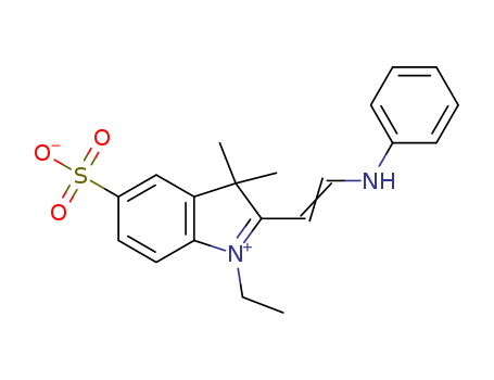 3H-Indolium-1-ethyl-3,3-dimethyl-2-[2-(phenylamino)-ethyenyl-5-sulfo] inner salt