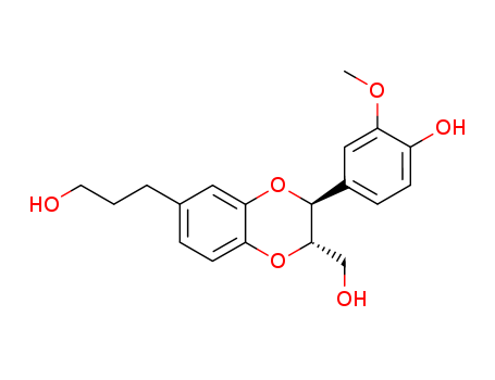 4',9,9'-Trihydroxy-3'-methoxy-
3,7'-epoxy-4,8'-oxyneolignan