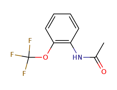 Molecular Structure of 3832-55-1 (2'-(TRIFLUOROMETHOXY)ACETANILIDE)