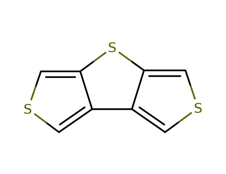 Molecular Structure of 13090-49-8 (Dithieno(3,4-b:3,4-d)thiophene)