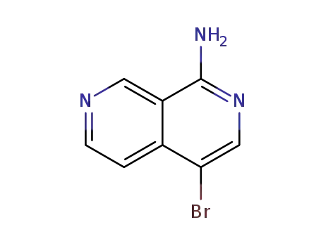 2,7-Naphthyridin-1-aMine, 4-broMo-