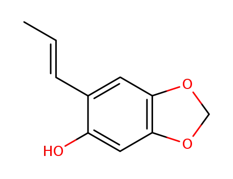 1,3-Benzodioxol-5-ol, 6-(1-propenyl)-, (E)-