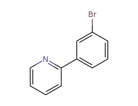 Molecular Structure of 4373-60-8 (2-(3-BROMOPHENYL)PYRIDINE)