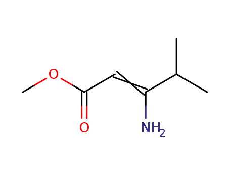 3-Amino-4-methylpent-2-enoic acid methyl ester