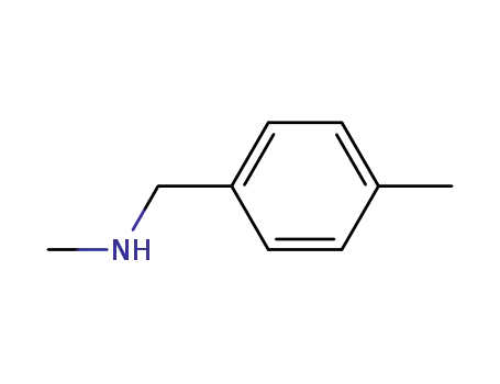 Molecular Structure of 699-04-7 (N-Methyl-N-(4-methylbenzyl)amine)
