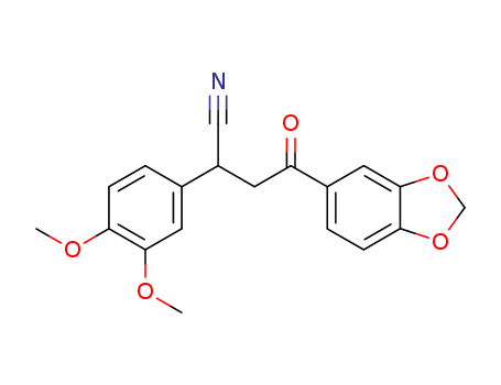 1,3-Benzodioxole-5-butanenitrile,a-(3,4-dimethoxyphenyl)-g-oxo- cas  54022-58-1