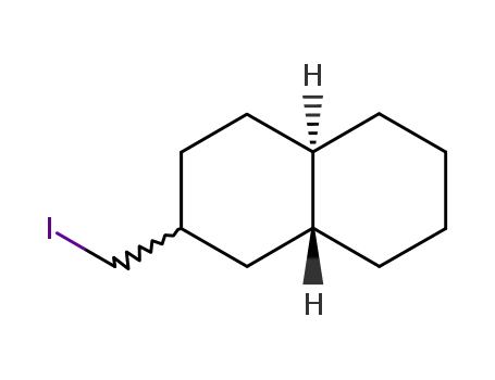 Molecular Structure of 409112-76-1 (DECAHYDRO-2-(IODOMETHYL)-NAPHTHALENE)