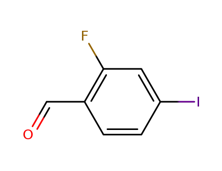 Molecular Structure of 699016-40-5 (2-FLUORO-4-IODOBENZALDEHYDE)