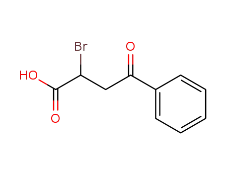 Molecular Structure of 63104-90-5 (α-bromo-β-benzoylpropionic acid)