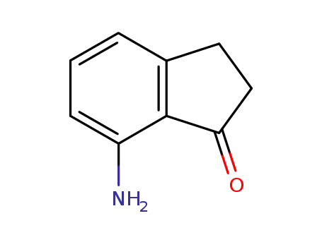 Molecular Structure of 628732-03-6 (1H-Inden-1-one, 7-amino-2,3-dihydro- (9CI))