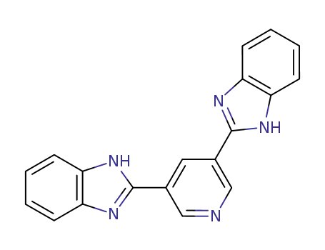 Molecular Structure of 111397-62-7 (3，5-bis（2-benzimidazyl）pyridine)