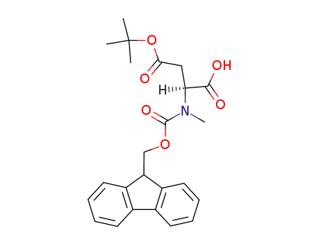 Molecular Structure of 152548-66-8 (Fmoc-N-methyl-L-aspartic acid 4-tert-butyl ester)
