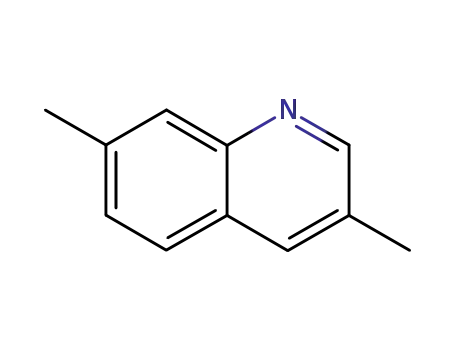 Molecular Structure of 20668-28-4 (3,7-dimethylquinoline)