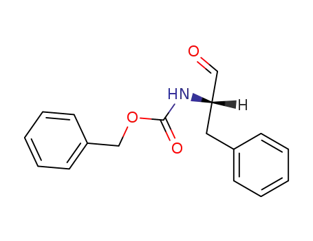 Molecular Structure of 59830-60-3 (CBZ-L-PHENYLALANINAL)