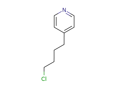 Molecular Structure of 5264-17-5 (4-(4-CHLOROBUTYL) PYRIDINE)