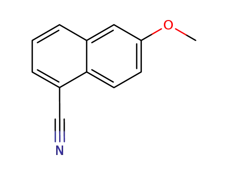 Molecular Structure of 77029-01-7 (1-CYANO-6-METHOXYNAPHTHALENE)