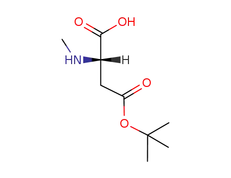 Molecular Structure of 197632-85-2 (N-ME-ASP(OTBU)-OH)