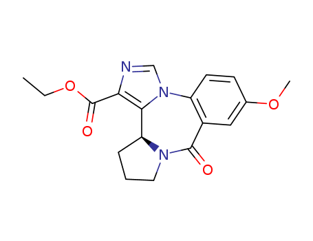 9H-Imidazo[1,5-a]pyrrolo[2,1-c][1,4]benzodiazepine-1-carboxylicacid, 11,12,13,13α-tetrahydro-7-methoxy-9-oxo-, ethyl ester, (13αS)-,(130477-52-0)