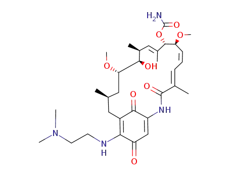 Molecular Structure of 467214-20-6 (Alvespimycin)