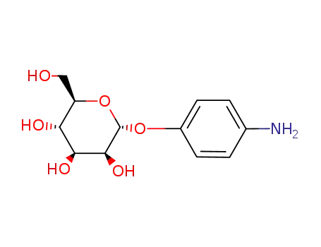 Molecular Structure of 34213-86-0 (P-AMINOPHENYL ALPHA-D-MANNOPYRANOSIDE)