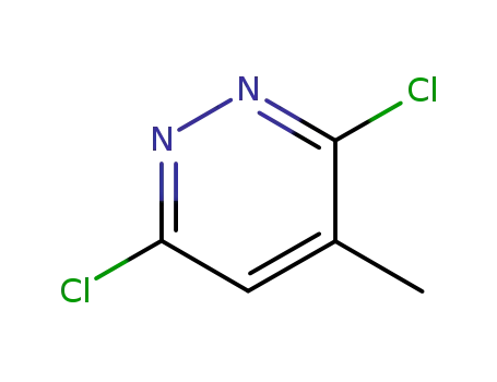 Molecular Structure of 19064-64-3 (3,6-Dichloro-4-methylpyridazine)