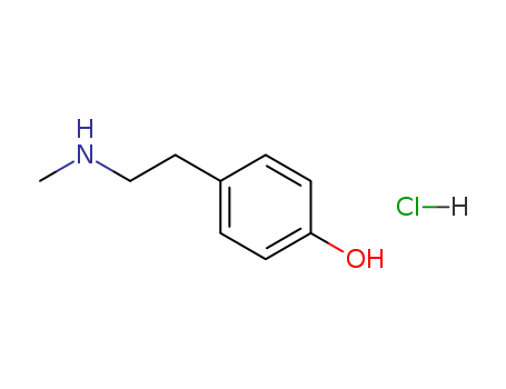 PHENOL,4-[2-(METHYLAMINO)ETHYL]-, HYDROCHLORIDE (1:1)