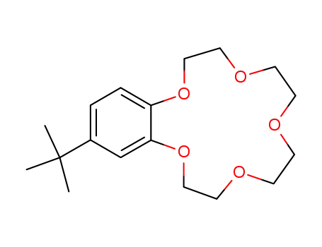 Molecular Structure of 15196-73-3 (4-TERT-BUTYLBENZO-15-CROWN-5)