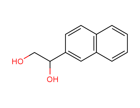 Molecular Structure of 13603-65-1 (1,2-Ethanediol, 1-(2-naphthalenyl)-)
