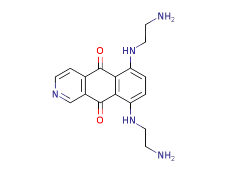 Molecular Structure of 144510-96-3 (Pixantrone)