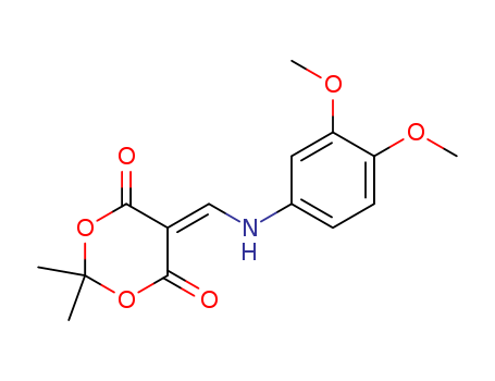 1,3-Dioxane-4,6-dione, 5-[[(3,4-diMethoxyphenyl)aMino]Methylene]-2,2-diMethyl-(213699-53-7)