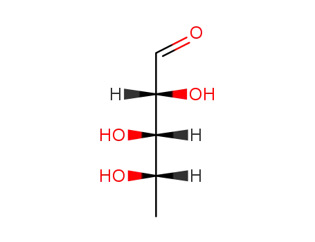 Molecular Structure of 13039-56-0 (5-DEOXY-L-ARABINOSE)