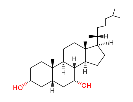 Cholestane-3,7-diol, (3a,5b,7a)- (9CI)