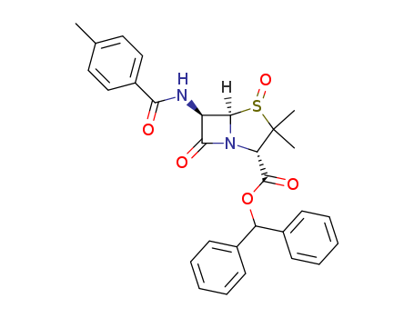 4-Thia-1-azabicyclo[3.2.0]heptane-2-carboxylic acid, 3,3-dimethyl-6-[(4-methylbe