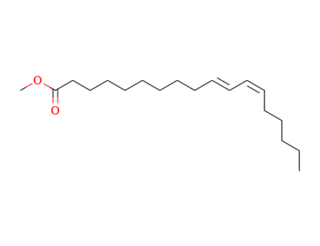 Molecular Structure of 13058-53-2 (10,12-Octadecadienoic acid, methyl ester, (E,Z)-)